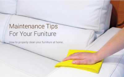 Maintenance tips for your furniture