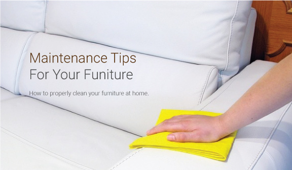 Maintenance tips for your furniture
