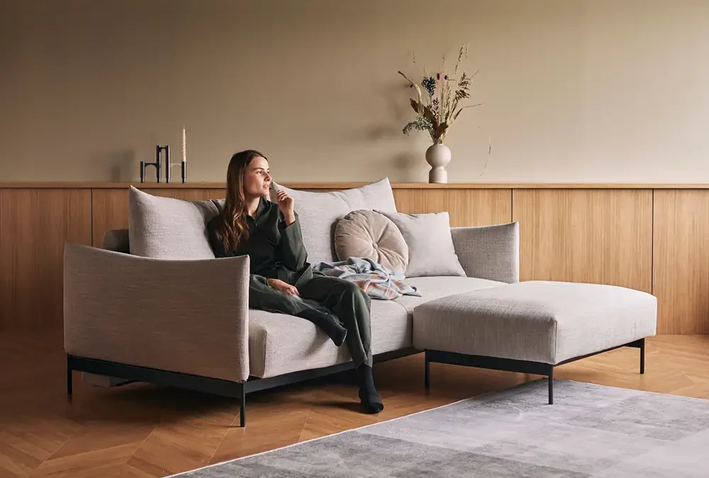 Experience Luxurious Lounging and Rest: Malloy Sofa Bed by Innovation Living