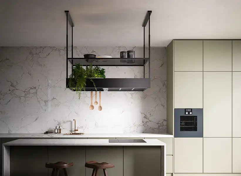 Transform Your Kitchen Atmosphere with the FALMEC Spazio Range Hood: Powerful Performance and Elegant Design